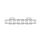 192697 | Upper Slat Chain Set of 2 | CA550 | New Holland 846 847 | | 634335