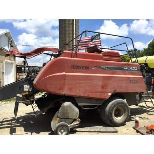 Used AGCO 7433 Baler parts.
