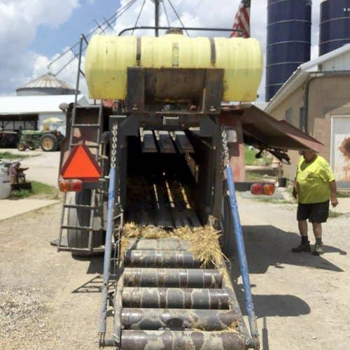 Used AGCO 7433 Baler parts.