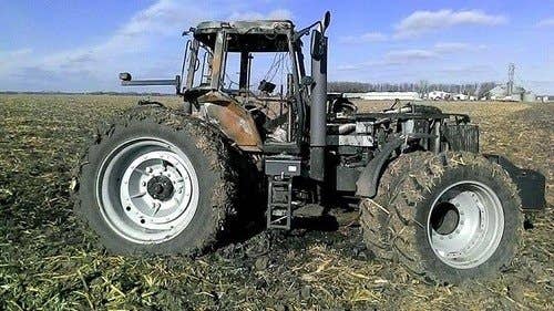2005 Used AGCO DT220A Tractor parts.
