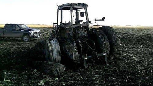 2005 Used AGCO DT220A Tractor parts.