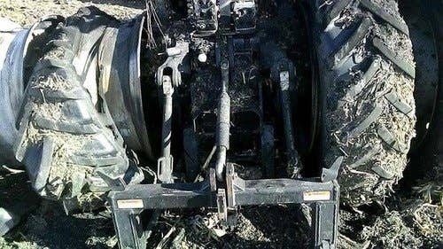 2005 Used AGCO DT220A Tractor parts.