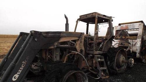 2007 Used AGCO RT155A Tractor parts.