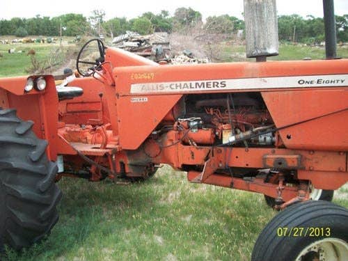 Used Allis Chalmers 180 Tractor parts.