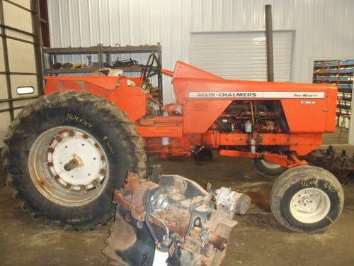 Used Allis Chalmers 190 Tractor parts.