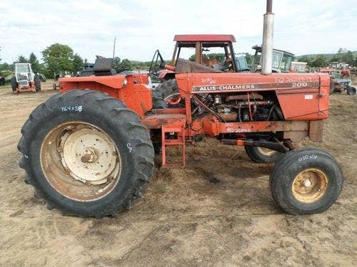 Used Allis Chalmers 200 Tractor parts.