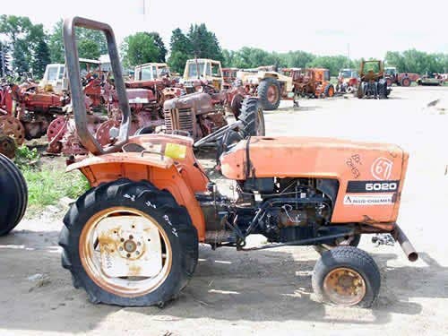 Used Allis Chalmers 5020 Tractor parts.