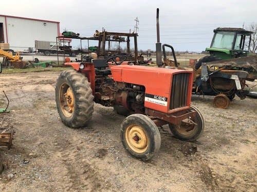 Used Allis Chalmers 6040 Tractor parts.