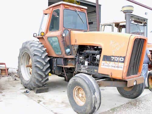 Used Allis Chalmers 7010 Tractor parts.