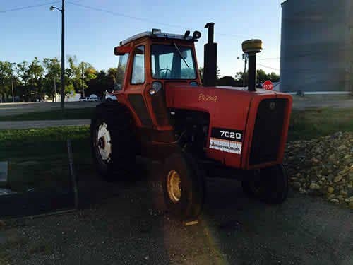 Used Allis Chalmers 7020 Tractor parts.