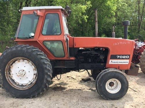 Used Allis Chalmers 7020 Tractor parts.