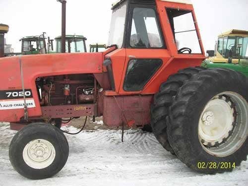 Used Allis Chalmers 7030 Tractor parts.