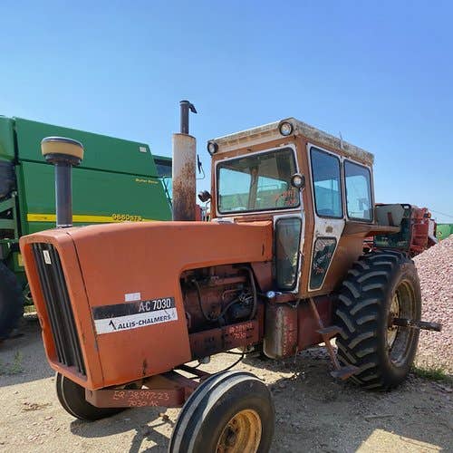 1974 Used Allis Chalmers 7030 Tractor parts.