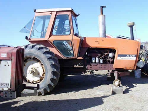 Used Allis Chalmers 7040 Tractor parts.