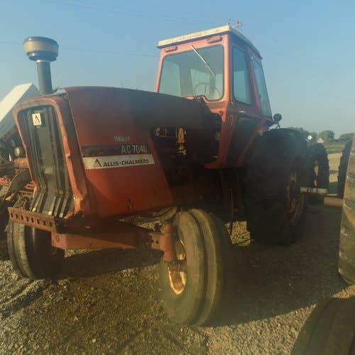 Used Allis Chalmers 7040 Tractor parts.