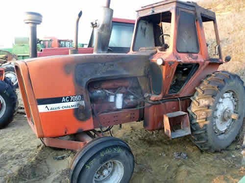 1974 Used Allis Chalmers 7050 Tractor parts.