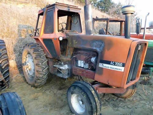 1974 Used Allis Chalmers 7050 Tractor parts.