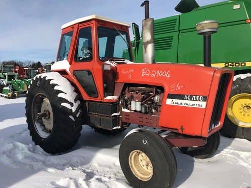 Used Allis Chalmers 7060 Tractor parts.