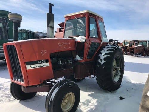 Used Allis Chalmers 7060 Tractor parts.