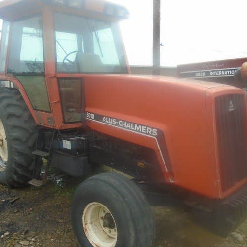 Used Allis Chalmers 8010 Tractor parts.