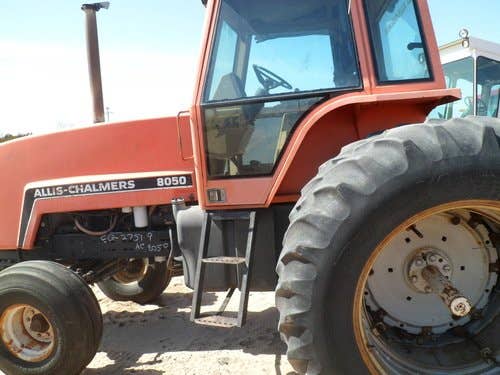 Used Allis Chalmers 8050 Tractor parts.