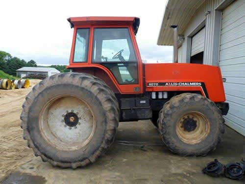 Used Allis Chalmers 8070 Tractor parts.