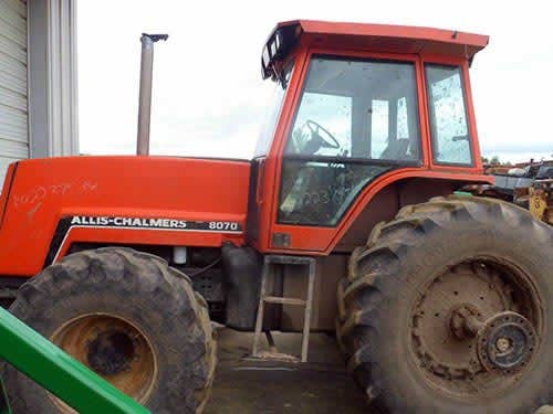 Used Allis Chalmers 8070 Tractor parts.
