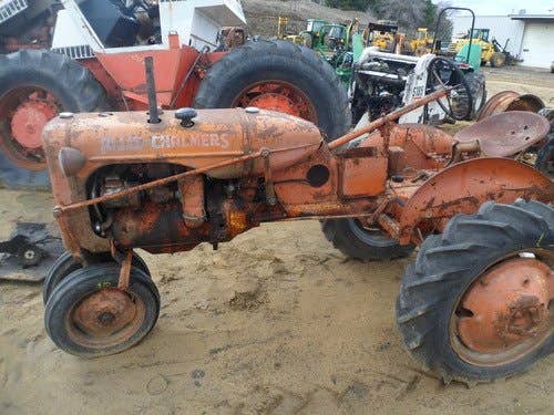 Used Allis Chalmers C Tractor parts.