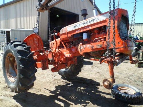 Used Allis Chalmers D15 Tractor parts.