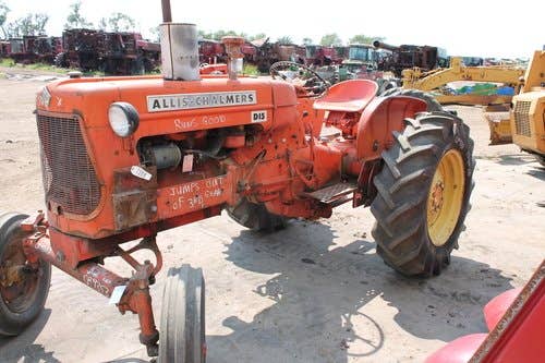 Used Allis Chalmers D15 Tractor parts.