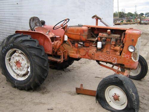 Used Allis Chalmers d15 Tractor parts.
