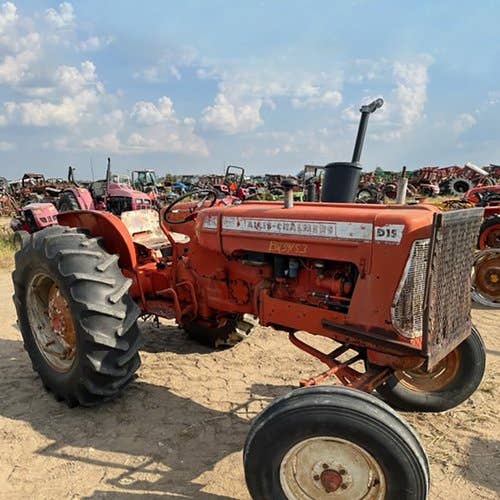 Used Allis Chalmers D15 Tractor parts.