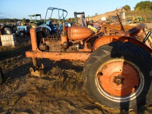 Used Allis Chalmers D17 Tractor parts.