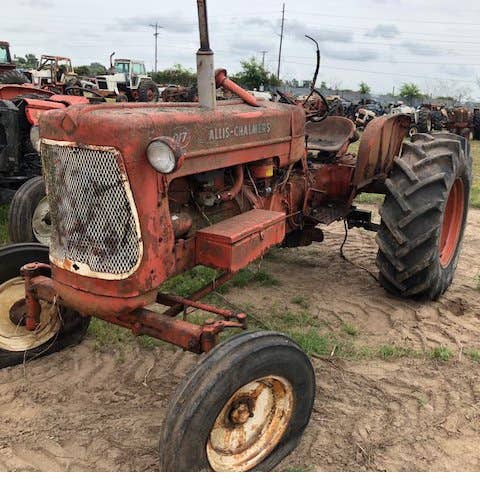 Used Allis Chalmers D17 Tractor parts.