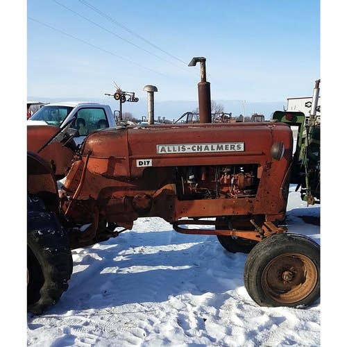 Used Allis Chalmers d17 Tractor parts.