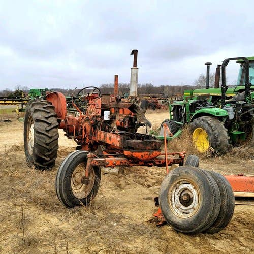 Used Allis Chalmers D17 Tractor parts.