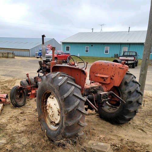 Used Allis Chalmers D17 Tractor parts.