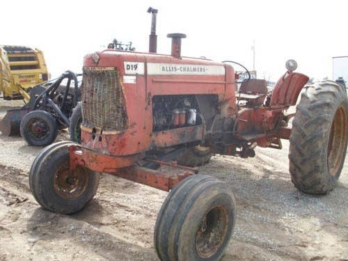 Used Allis Chalmers D19 Tractor parts.