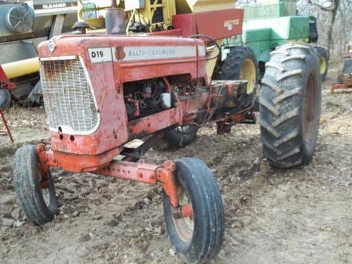 Used Allis Chalmers D19 Tractor parts.