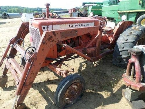 Used Allis Chalmers D19 Tractor parts.