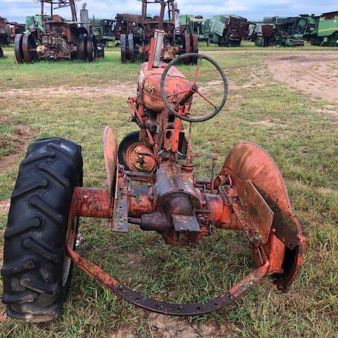 Used Allis Chalmers C Tractor parts.