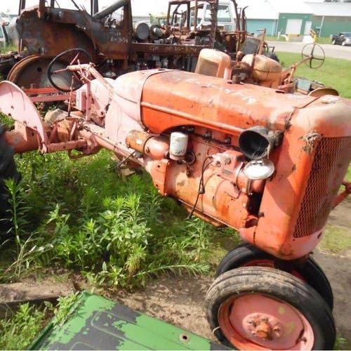 Used Allis Chalmers B Tractor parts.