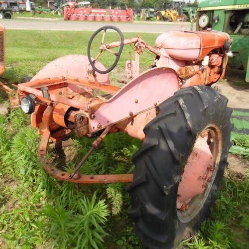 Used Allis Chalmers B Tractor parts.