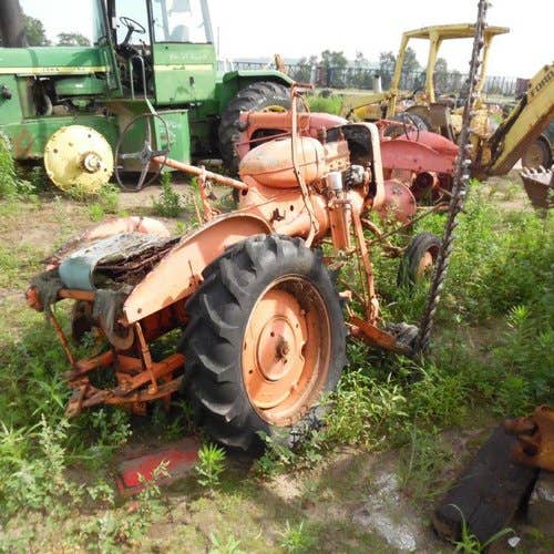Used Allis Chalmers B Tractor parts.