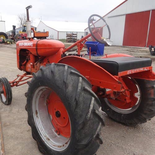 Used Allis Chalmers B Tractor parts.