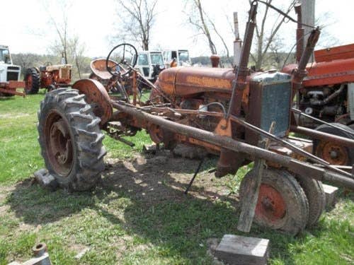 Used Allis Chalmers WC Tractor parts.