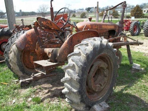 Used Allis Chalmers WC Tractor parts.