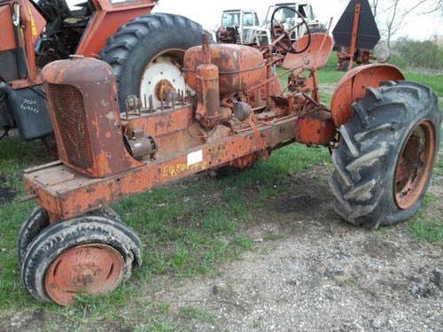 Used Allis Chalmers WC Tractor parts.