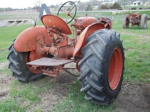 Used Allis Chalmers WC Tractor parts.