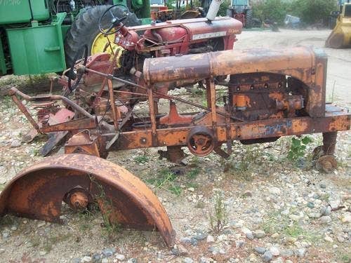 Used Allis Chalmers WC Tractor parts.